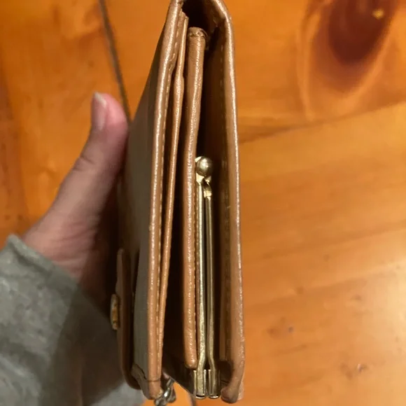 Celine leather shoulder bag and matching wallet EUC. get Both - Picture 10 of 15